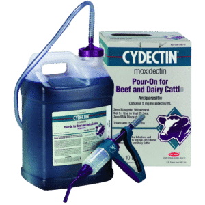 CYDECTIN® Pour-On for Cattle (Moxidectin) | Dewormer for Beef & Dairy Cattle