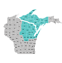 WIsconsin Map Laura