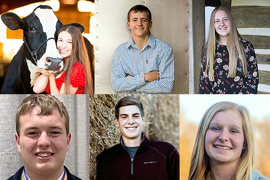 Seven scholarships help agriculture majors pursue careers