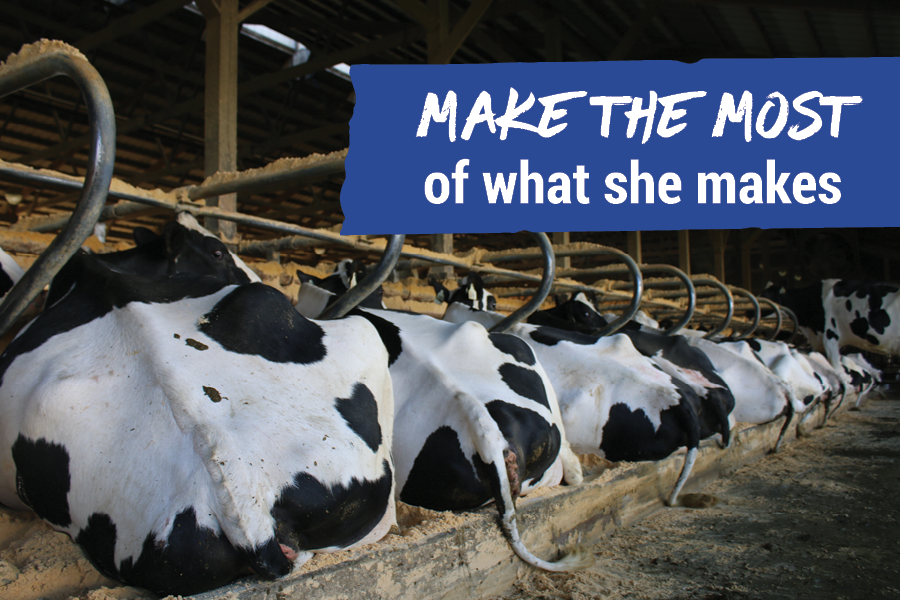 Make the most of what she makes